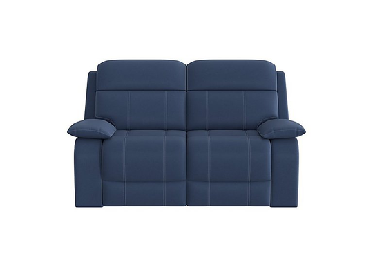Moreno 2 Seater Fabric Sofa - Blue