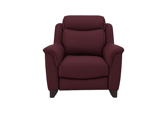 Parker Knoll - Manhattan Leather Power Recliner Armchair - Red