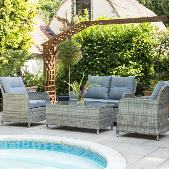 Ravello 4 Seater Rattan Sofa Set