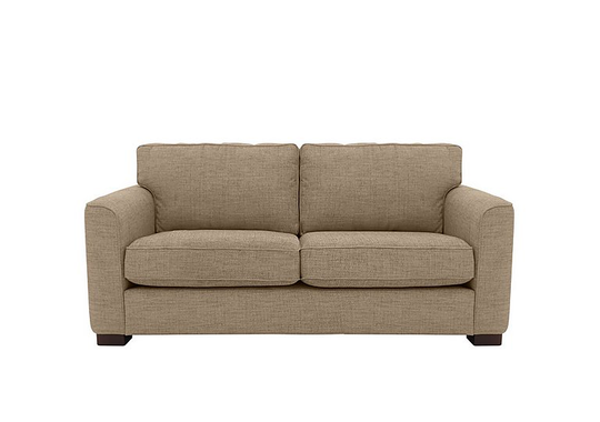Elora 2 Seater Fabric Sofa - Brown