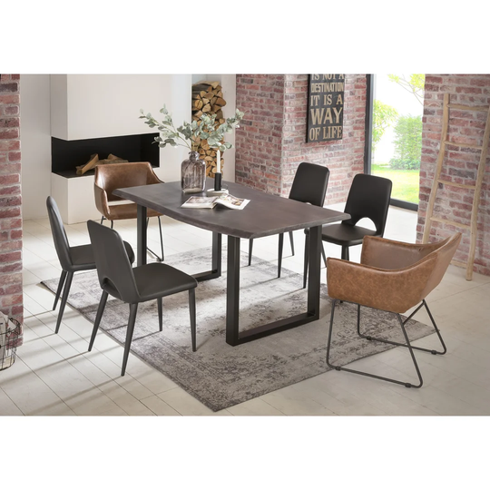 Brigham Acacia Solid Wood Dining Table