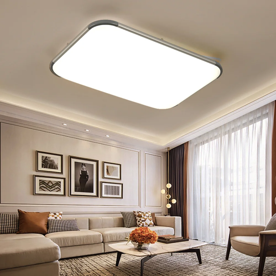 Ivy Bronx Ceiling Light Rgb 48W Color Changing Led Ceiling Lamp Colorful Dimmable Ceiling Light Colored Living Room Lamp Modern Ceiling Lamps Kitchen