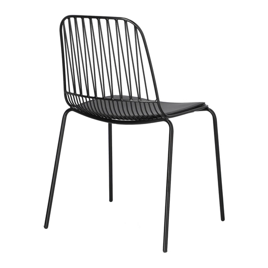 Chair Willy Black With Cusion