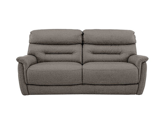 Chicago 3 Seater Fabric Sofa - Grey