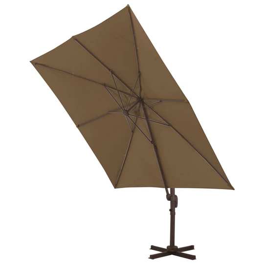 Melania 3m Square Cantilever Parasol