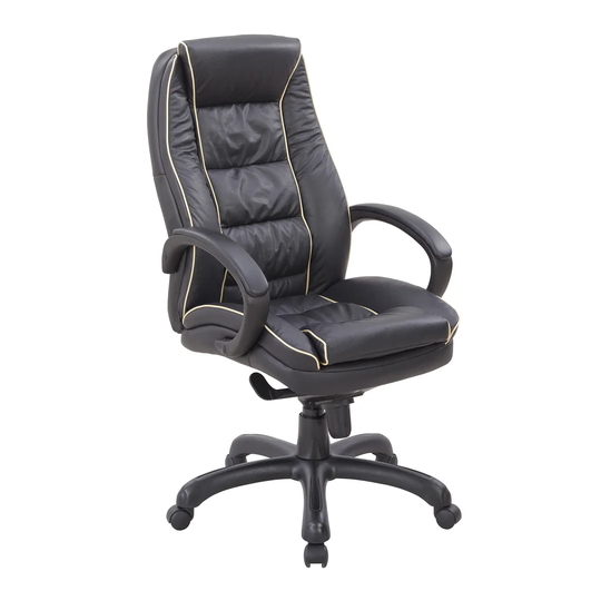 High-Back Executive Chair with Lumbar Support