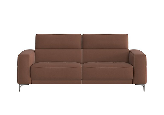 Adama 3 Seater Fabric Sofa - Brown