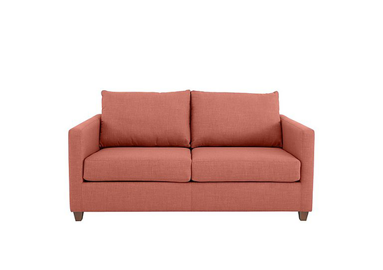 Ollie Medium Fabric Sofa Bed - Pink