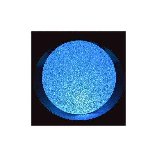 Round LED Crystal Night Light 20 Cm