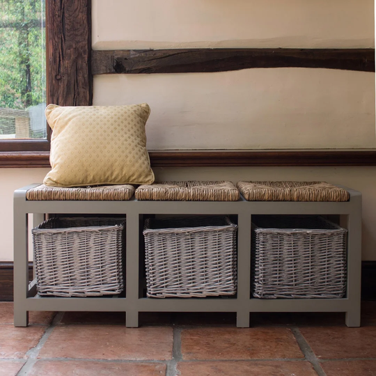 Gracelyn Wicker Storage Bench