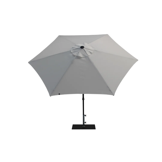 Art 454 Trend Round Parasol D300 Cm, Aluminium Frame Graphite Colour, Colour Taupe.