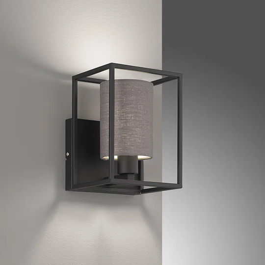Sushmita 1 - Light Gray Candle Wall Light