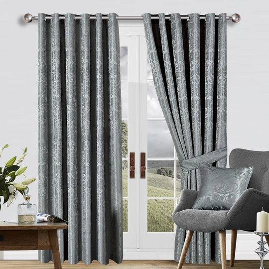 Gee Eyelet Semi Sheer Curtains