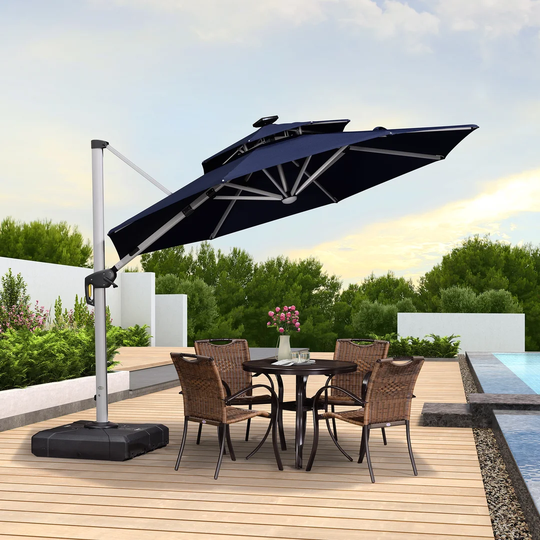 Lim 3m Cantilever Parasol with Lights