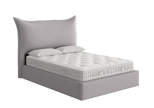 Lunar Manual Lift Ottoman Bed Frame - Double - Grey