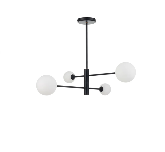 Keighley 4 - Light Globe Linear Pendant