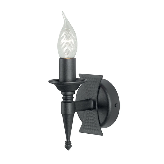 Voight 1-Light Candle Wall Light