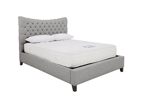 Jessie Ottoman Bed Frame - Double - Grey