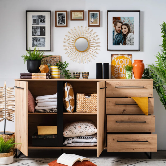 Willhite 159 Cm Wide 4 Drawer Sideboard