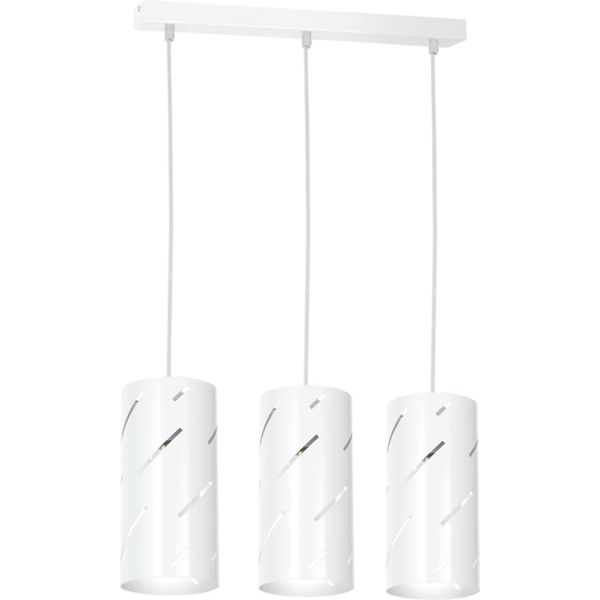 3 - Light Kitchen Island Cylinder Pendant
