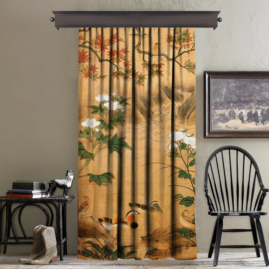 Doria Track Insert Room Darkening Single Curtain