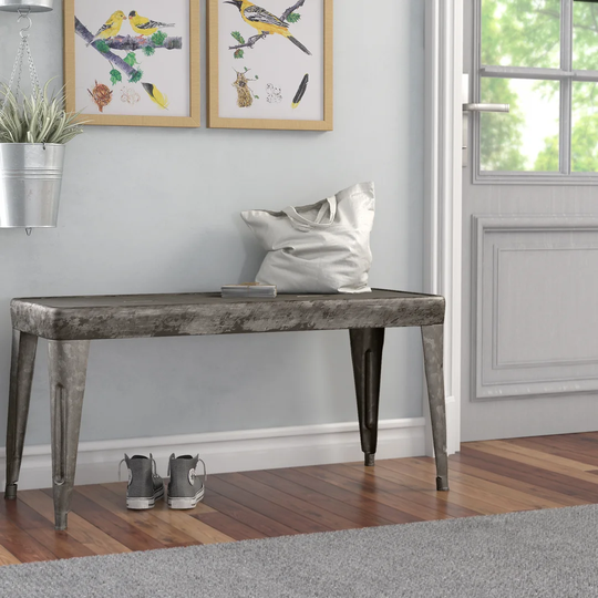 Cheryle Metal Bench