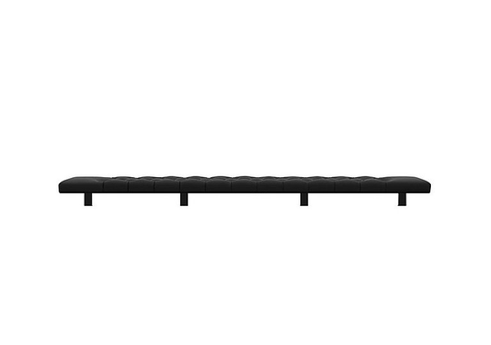 Norse - Norse Dining Bench Pad - 300-cm - Black