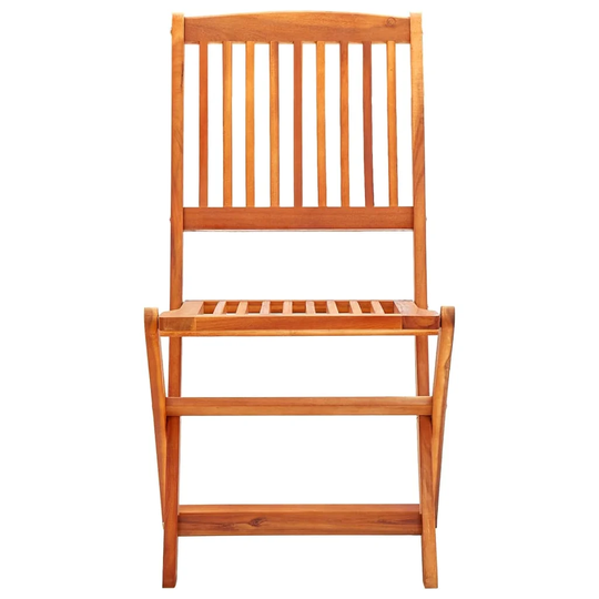 Trill Folding Eucalyptus Patio Dining Chair