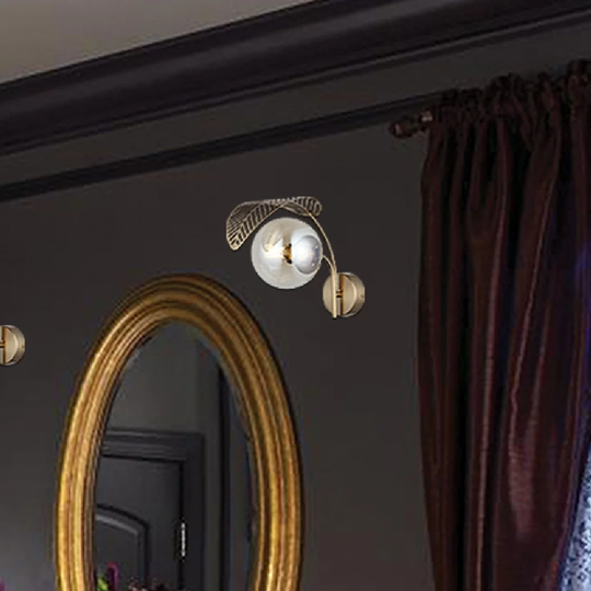 Padova 1 - Light Gold Armed Sconce