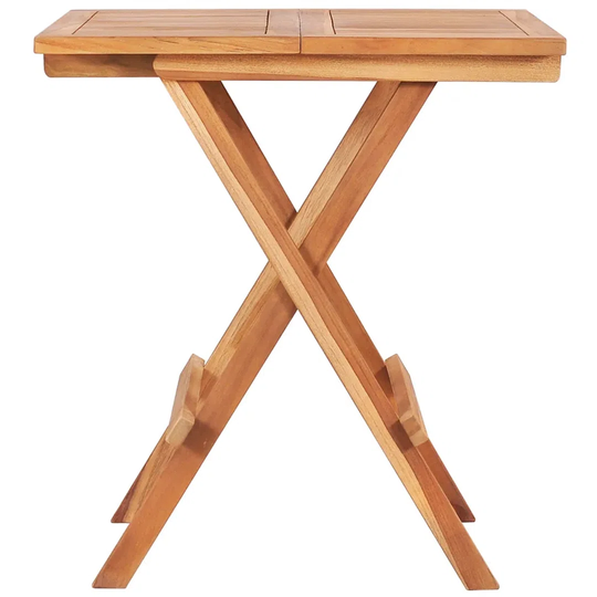 Gyula Folding Teak Bistro Table