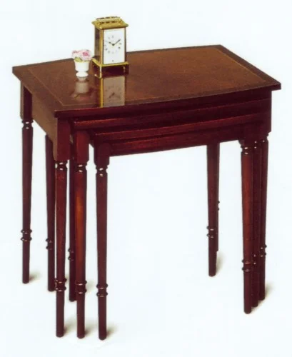 Tarporley Barrel Top 3 Piece Nest of Tables