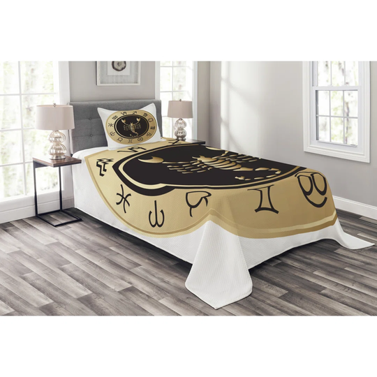 Agace Bedspread Set with Pillow Sham