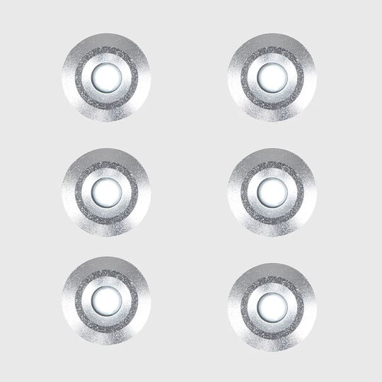 Dicus 6 Piece LED Deck, Step and Rail Lights Set