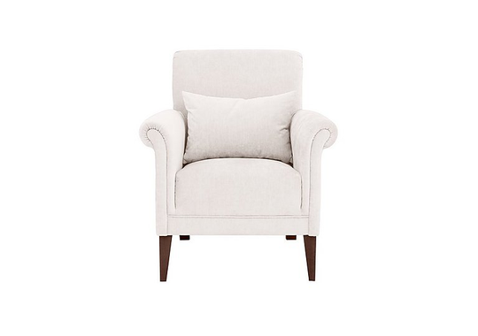 Country Collection Accent Chair - White