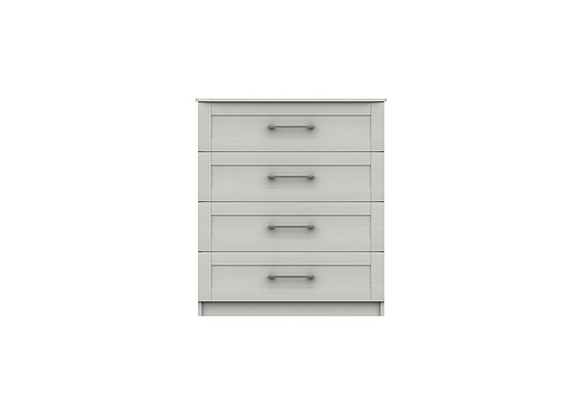 London Bedrooms - Fenchurch 4 Drawer Chest - White