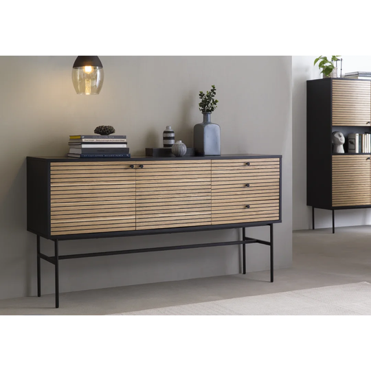 Saira 160 Cm Wide 3 Drawer Sideboard