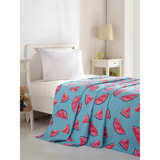 Pique Blanket Set with 2 Pillows