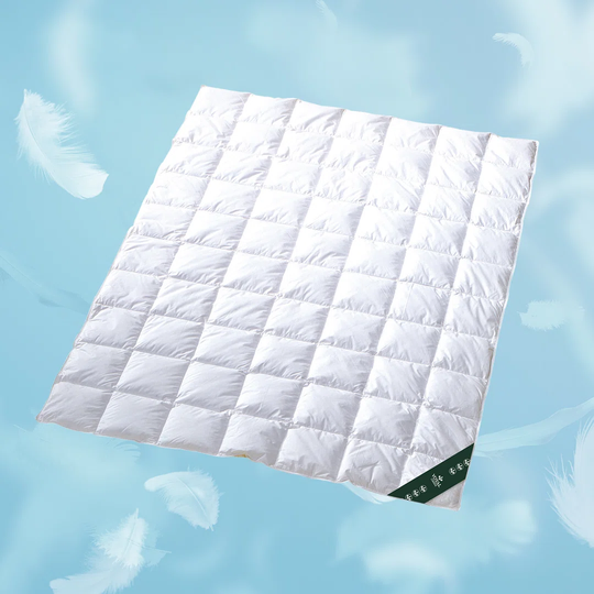 Voyal Linen Viennese summer retreat | Light summer duvet 155X220 | Nomite down duvet Thin and breathable | Premium duvet 155X220 warmth class 1 | KO T