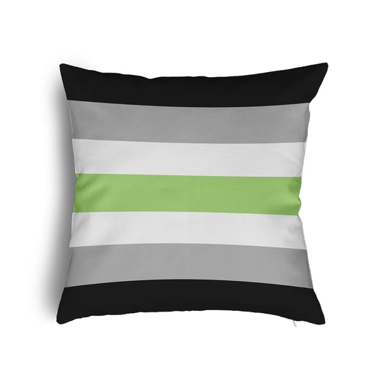 Cisbrough Striped Square Scatter Cushion with Filling