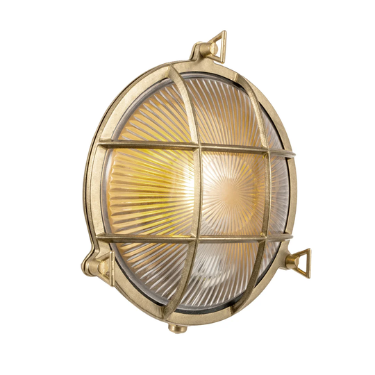 Sorrel Antique Brass 24.5cm H Outdoor Bulkhead Light