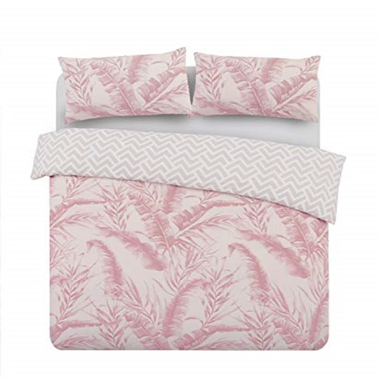 NightComfort Quinn Design Cotton Rich Duvet Cover Set with Pillowcase