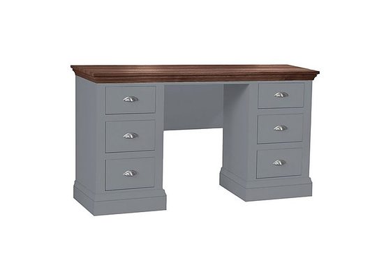 Ottaway Bespoke Double Dressing Table - Grey