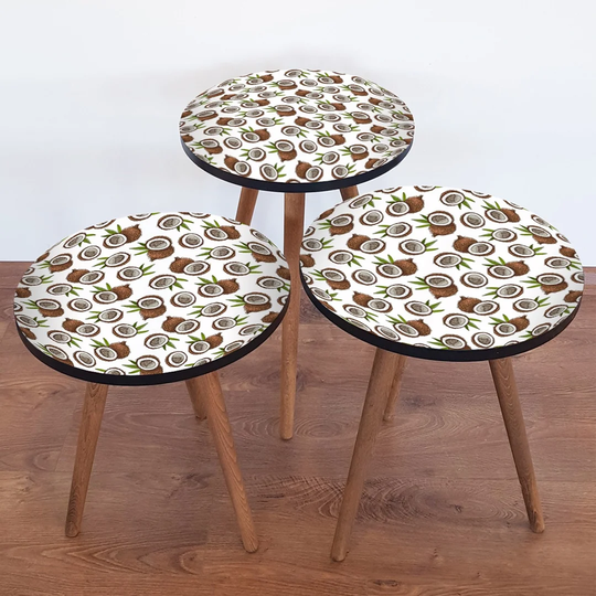 Vernell 3 Piece Nest of Tables