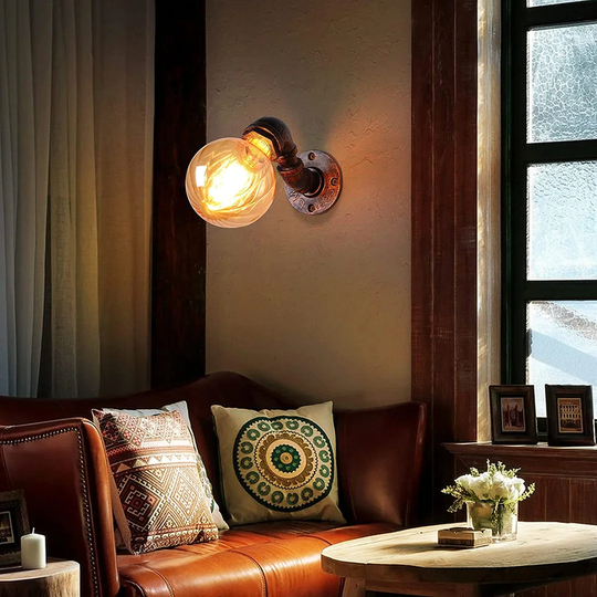 Langhorne 1 - Light Bronze Armed Sconce
