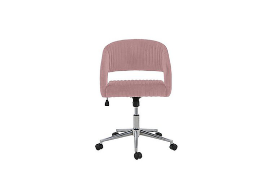 Coco Swivel Office Chair - Pink