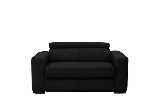 Infinity Leather Chair Sofabed - Black- World of Leather