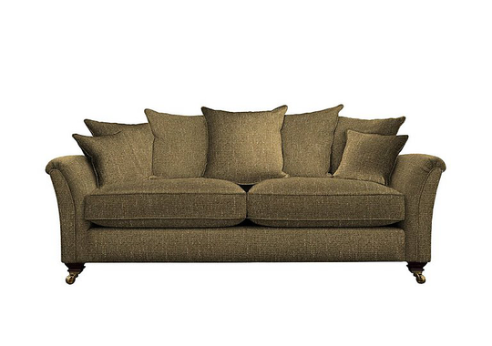 Parker Knoll - Devonshire Grand Pillow Back Fabric Sofa - Green
