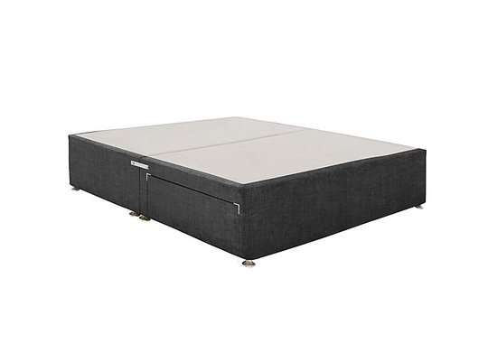 Sleep Story - Divan Base with Drawers - Small Double - Grey