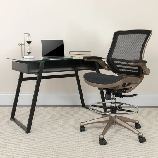 Mignone Ergonomic Mesh Draughtsman Chair