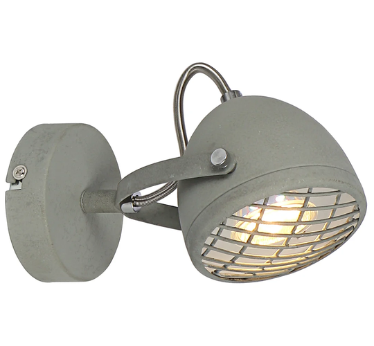 Pent 1-Light Wall Spotlight